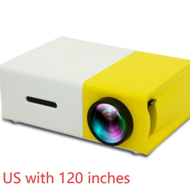 Portable Projector 3D Hd Led Home Theater Cinema HDMI-compatible Usb Audio Projector Yg300 Mini Projector